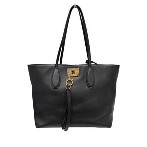 Salvatore Ferragamo Studio Leather Tote